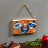 New York Mets Holiday Wood Wall Sign, 6x11 - MLB Home