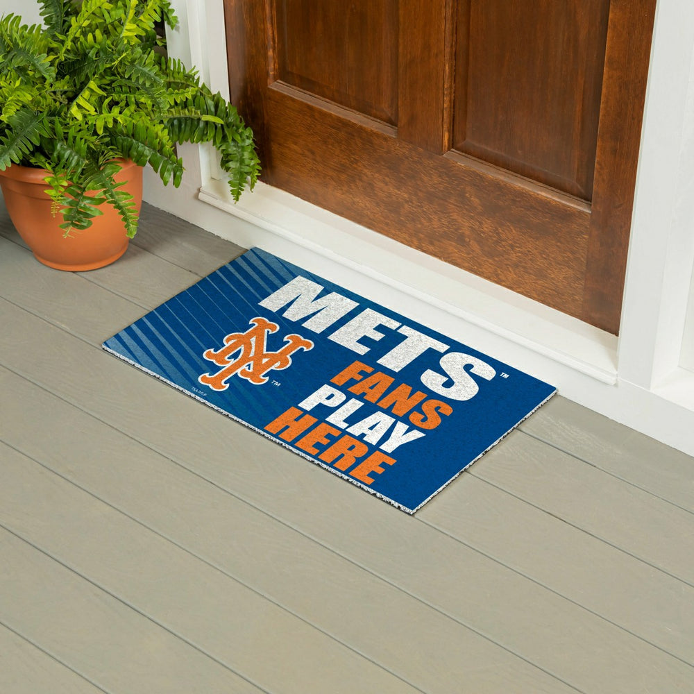New York Mets Fan Mat, 28"x16" - MLB