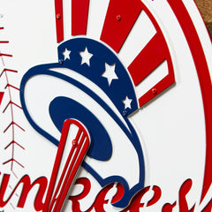 New York Yankees Premier Metal Wall Art - MLB Home