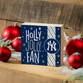 New York Yankees Block, Holiday, 6x6 - MLB Home