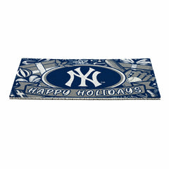 New York Yankees Holiday PVC Mat, 28"x16" - MLB