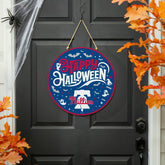 Philadelphia Phillies Halloween Round Door Décor with Hanging Rope, 18 - MLB Home