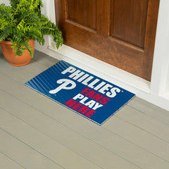 Philadelphia Phillies Fan Mat, 28"x16" - MLB