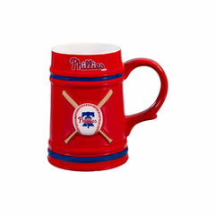 Philadelphia Phillies Ceramic Stein Cup, 24oz - MLB Home