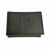Pittsburgh Pirates Tri-Fold Wallet Black - MLB Home