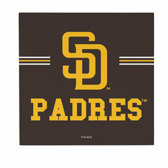 San Diego Padres Wood Wall Sign, 12x12 - MLB Home