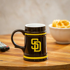 San Diego Padres Ceramic Stein Cup, 24oz - MLB Home