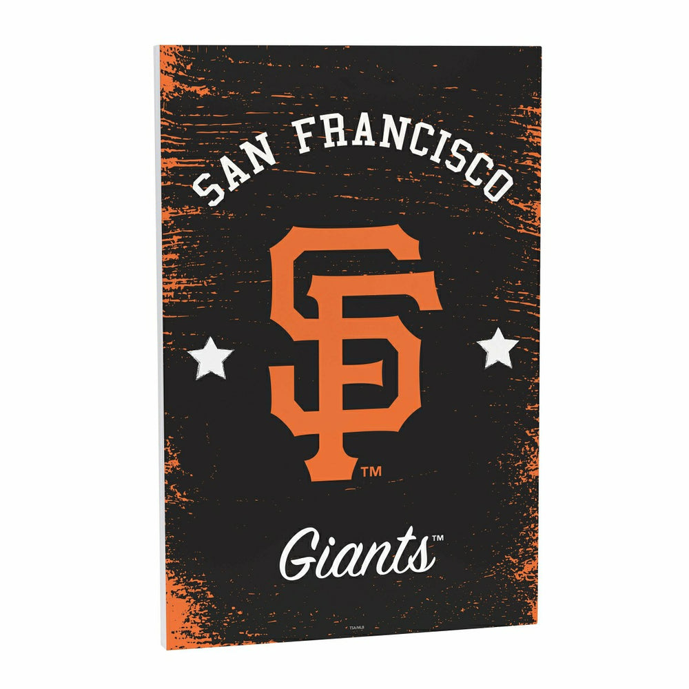 San Francisco Giants Wood Wall Sign, 16x24 - MLB Home