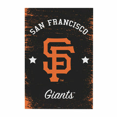 San Francisco Giants Wood Wall Sign, 16x24 - MLB Home
