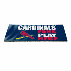 St Louis Cardinals Fan Mat, 28"x16" - MLB
