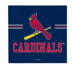 St Louis Cardinals Wood Wall Sign, 12x12 - MLB Home