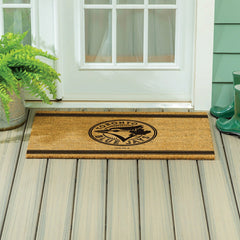 Toronto Blue Jays Large One Color Coir Mat, 36"x24" - MLB