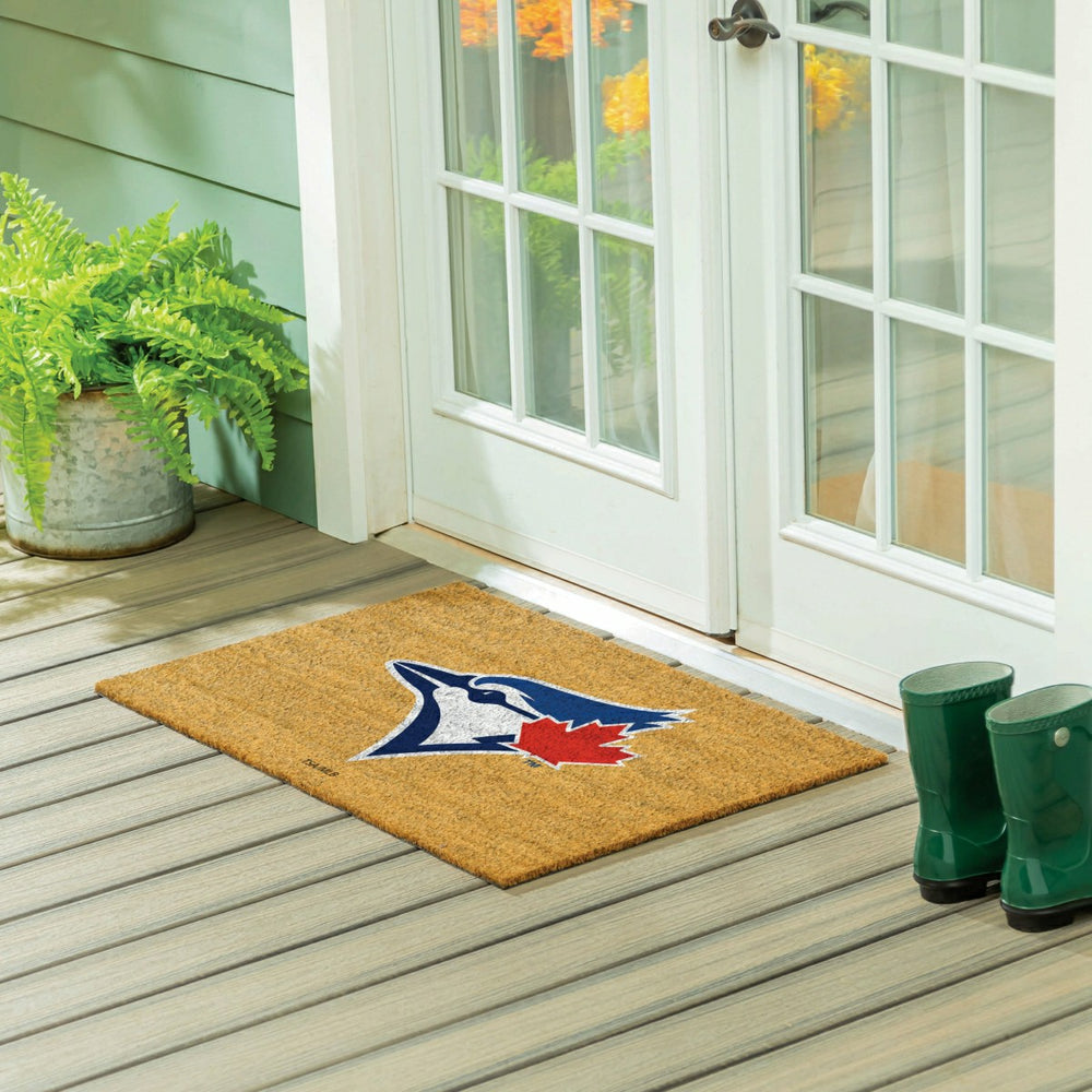 Toronto Blue Jays Large Full Color Coir Mat, 36"x24" - MLB