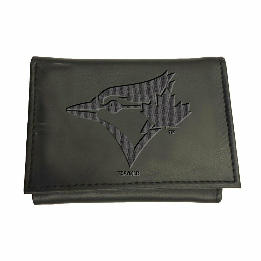 Toronto Blue Jays Tri-Fold Wallet Black - MLB Home