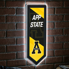 LED Wall Decor, Pennant, Appalachian State University - Collegiate Home