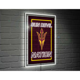 Arizona State University College Rectangle Neolite LED Decor - Collegiate Home