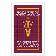 Arizona State University College Rectangle Neolite LED Decor - Collegiate Home