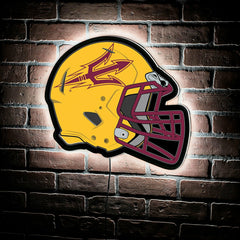 LED Wall Decor, Helmet, Arizona State University - Collegiate Home