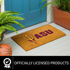 Coir Mat, 16"x28", Arizona State University - Collegiate