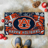 Auburn University Holiday PVC Mat, 28"x16" - Collegiate
