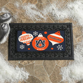 Auburn University Holiday Flocked Coir Sassafras Switch Mat, 22"x10" - Collegiate