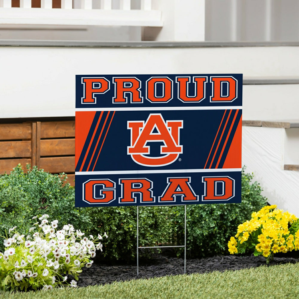 Auburn University Coroplast Yard Sign Graduate - Collegiate Home