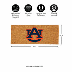 Auburn University Extra Large Full Color Coir Mat, 60"x24" - Collegiate