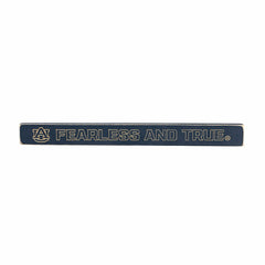 Auburn University Engraved Wood Sign, 1.5" x 18" - Collegiate Home
