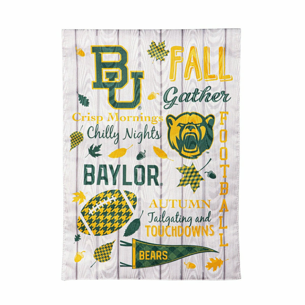 Baylor University, Moire Flag, GDN, Fall Seasonal - Collegiate Home