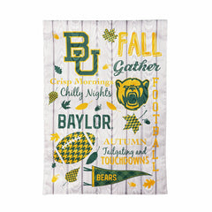 Baylor University, Moire Flag, GDN, Fall Seasonal - Collegiate Home