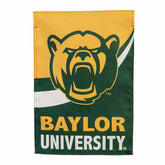 Baylor University Burlap Flag GDN Size - Collegiate Home