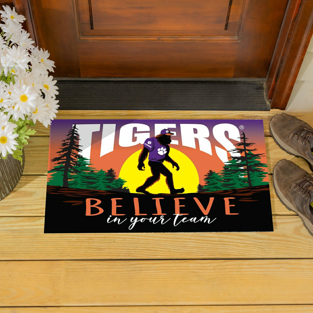 Clemson University Bigfoot PVC Mat, 28"x16" - Collegiate