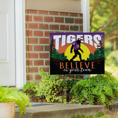 Clemson University Yard Sign, Bigfoot - Collegiate Home