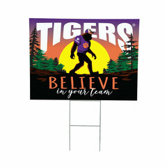 Clemson University Yard Sign, Bigfoot - Collegiate Home