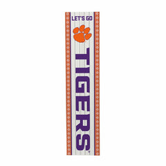 47" Double Sided Leaner, Clemson University, Christmas - Collegiate Home