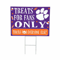 Clemson University Yard Sign, Halloween Treats for Fans - Collegiate Home