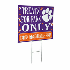 Clemson University Yard Sign, Halloween Treats for Fans - Collegiate Home