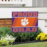 Clemson University Coroplast Yard Sign Graduate - Collegiate Home