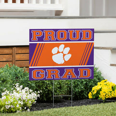 Clemson University Coroplast Yard Sign Graduate - Collegiate Home