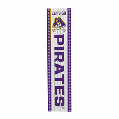 47" Double Sided Leaner, East Carolina University, Christmas - Collegiate Home