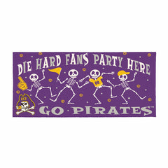 East Carolina University Flocked Coir Halloween Sassafras Switch Mat, - Collegiate