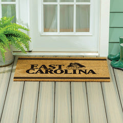 East Carolina University Large One Color Coir Mat, 36"x24" - Collegiate