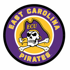 LED Wall Decor, Round, East Carolina University - Collegiate Home