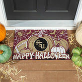 Florida State University Halloween PVC Mat, 28"x16" - Collegiate