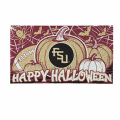 Florida State University Halloween PVC Mat, 28"x16" - Collegiate