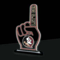 Florida State University College Foam Finger Desklite LED Decor - Collegiate Home