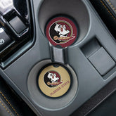 Florida State University Car Coaster Set, 2pc - Collegiate Home