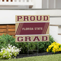 Florida State University Coroplast Yard Sign Graduate - Collegiate Home