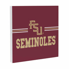 Florida State University Wood Wall Sign, 12x12 - Collegiate Home