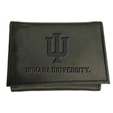 Indiana University, Tri-Fold Wallet, Black - Collegiate Home